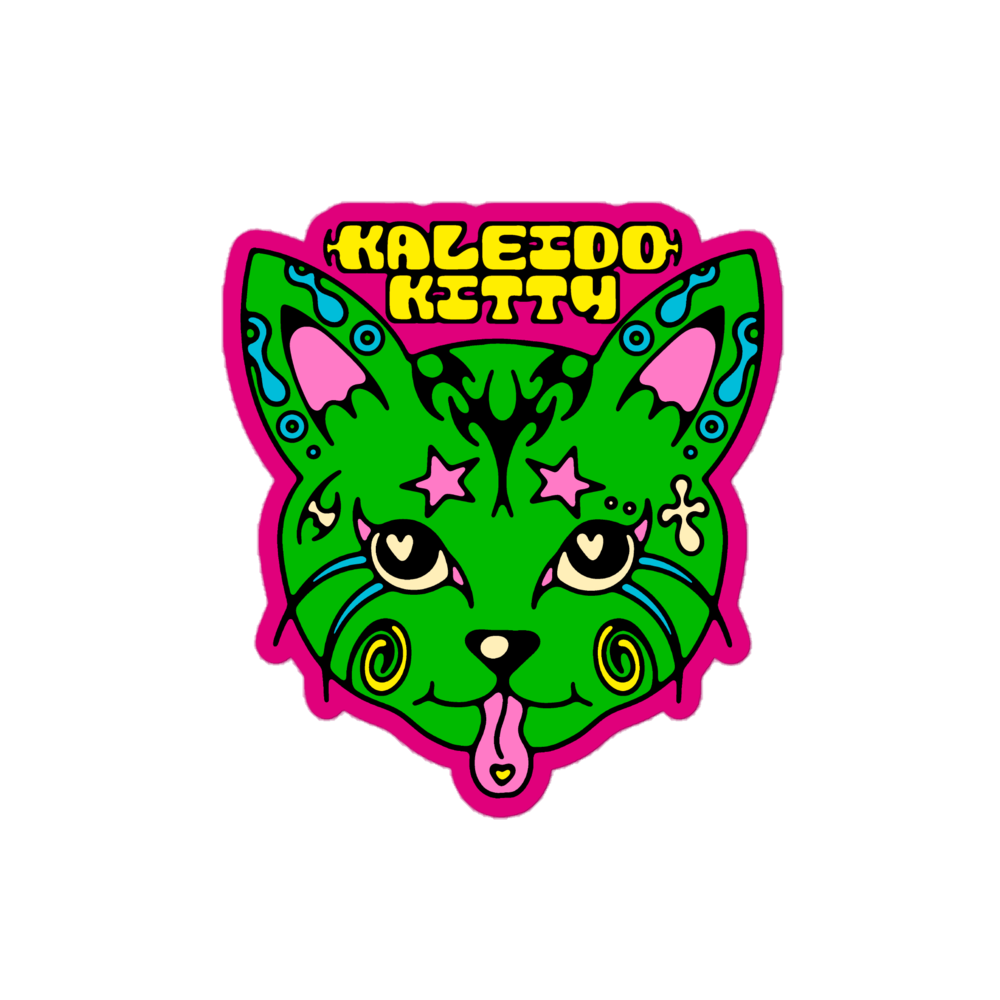 Kaleidokitty Vinyl Stickers