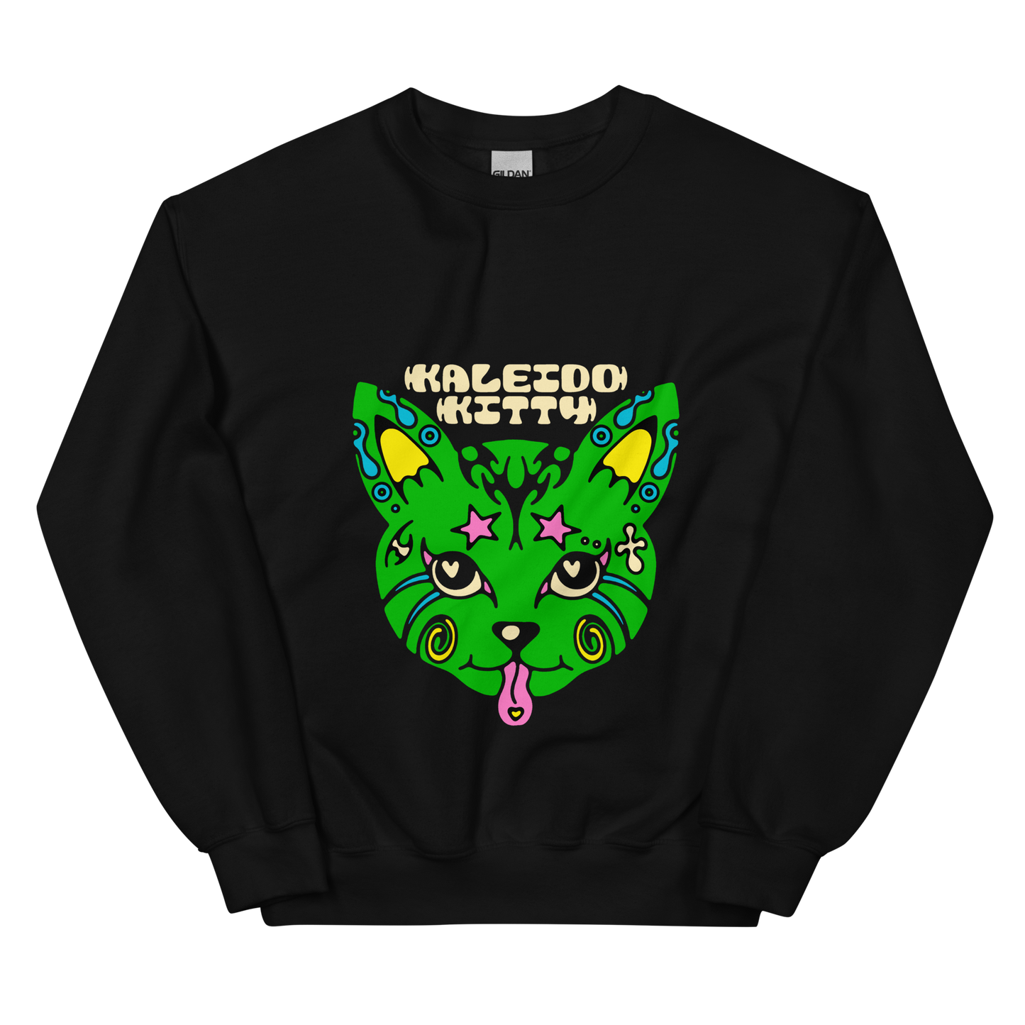 Kaleidokitty x Harmony Haven Unisex Graphic Sweatshirt