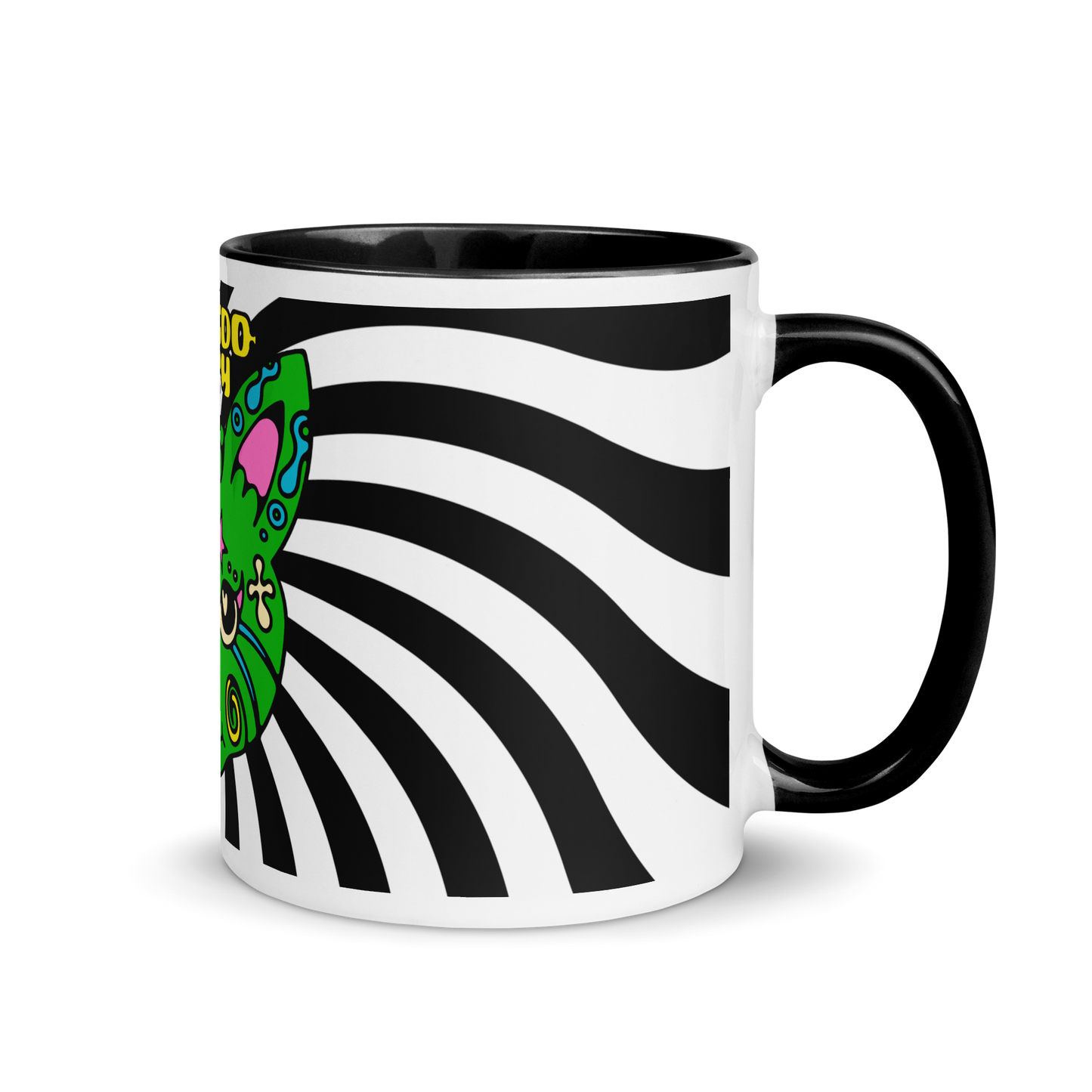 Kaleidokitty Psychedelic Mug