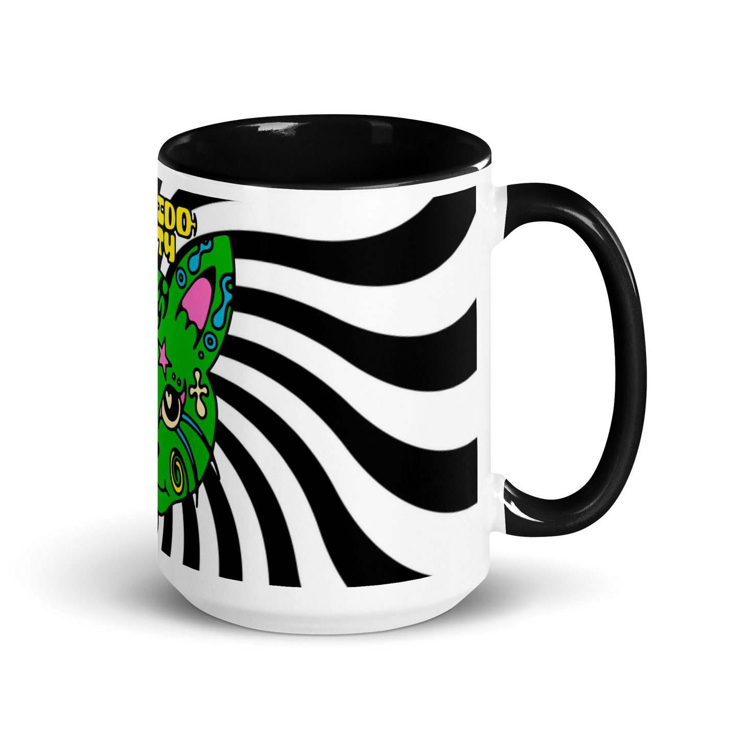 Kaleidokitty Psychedelic Mug