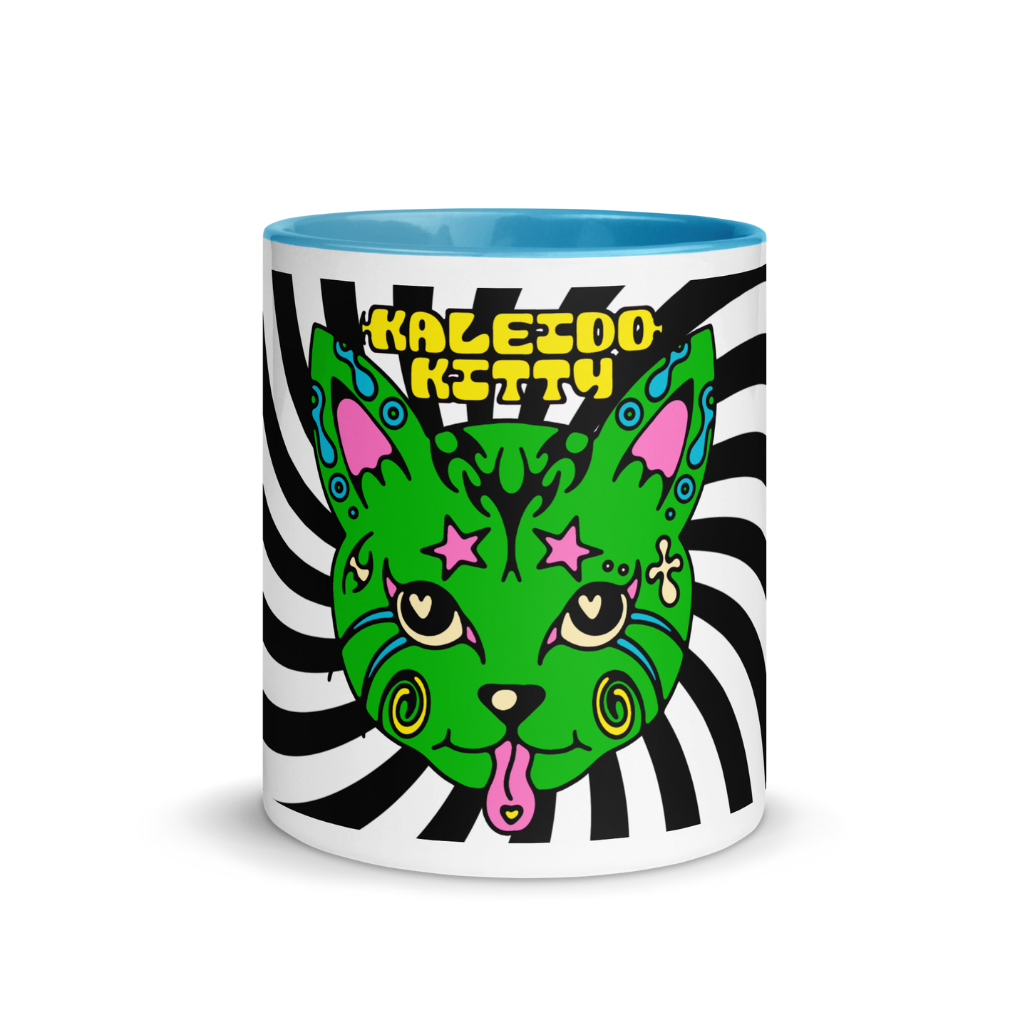 Kaleidokitty Psychedelic Mug