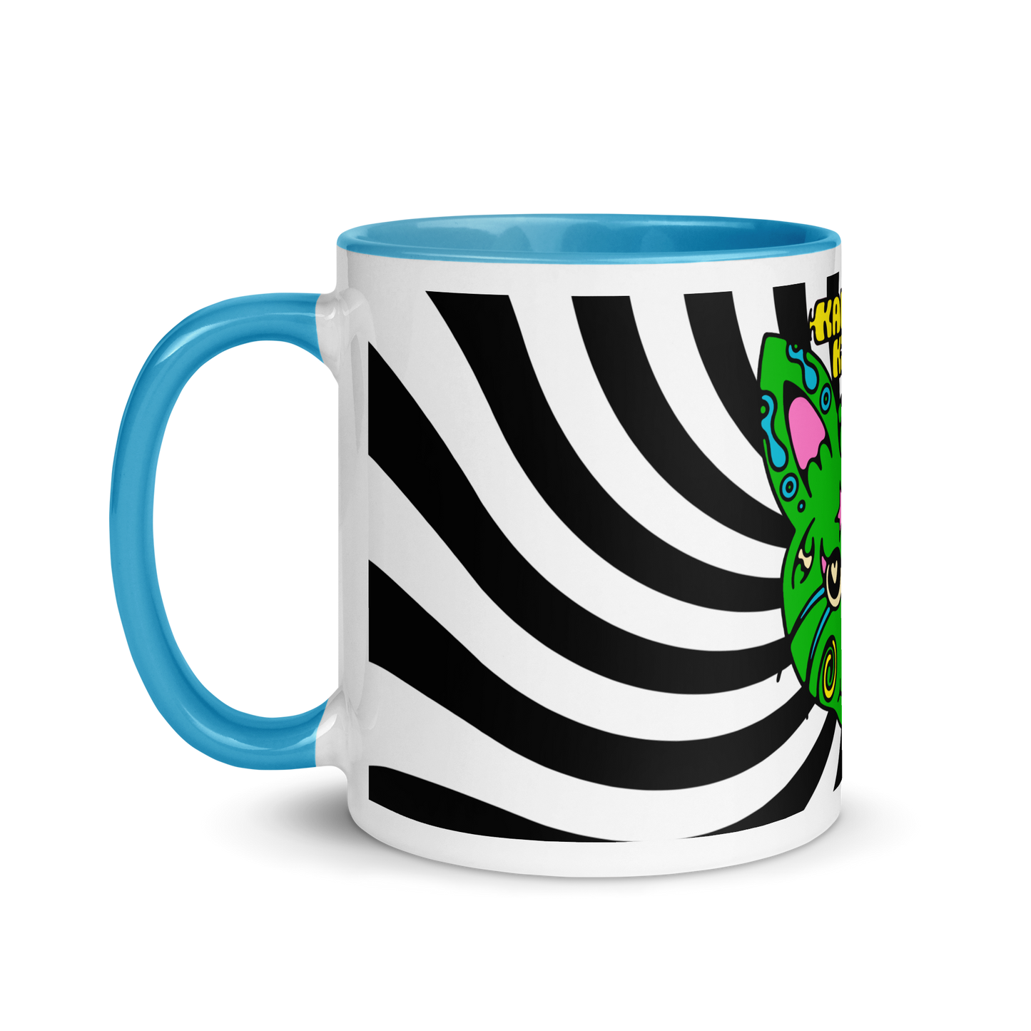 Kaleidokitty Psychedelic Mug