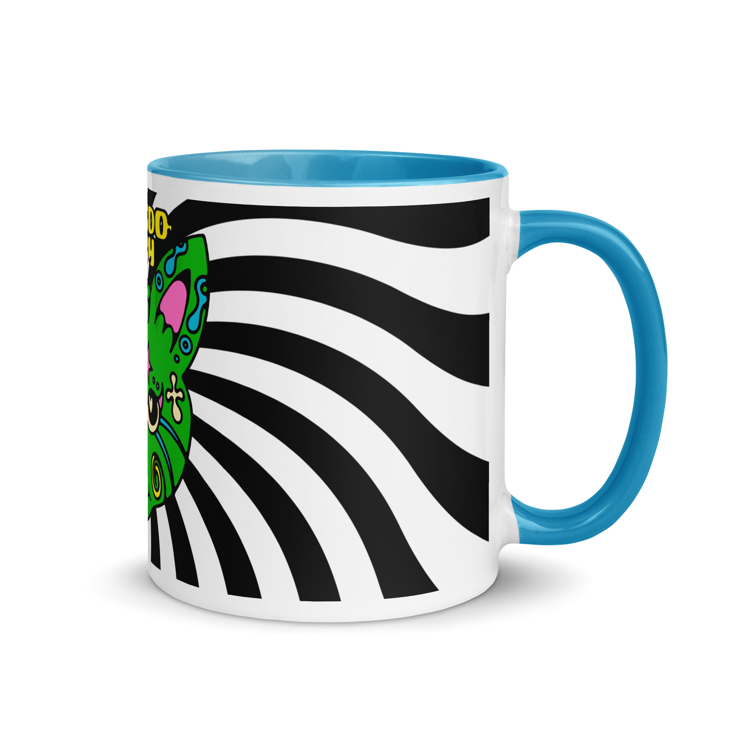 Kaleidokitty Psychedelic Mug