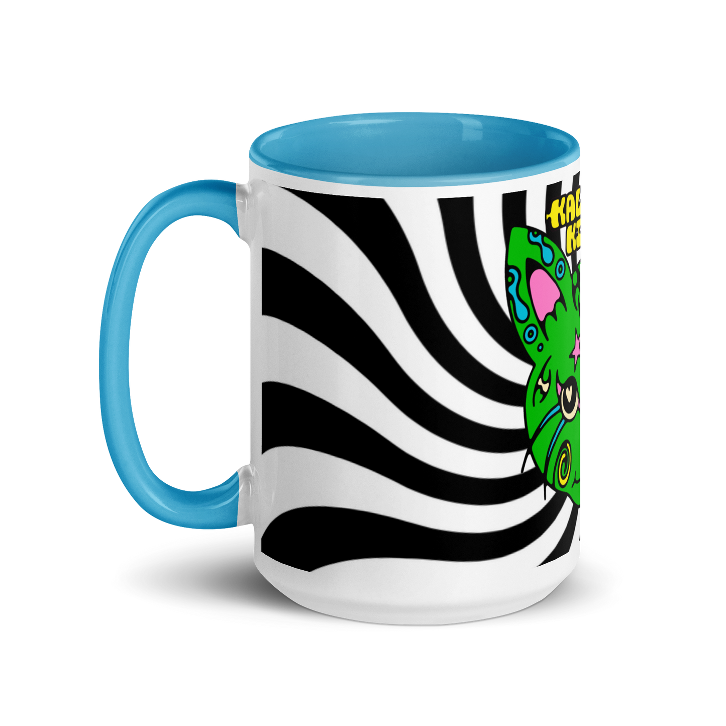 Kaleidokitty Psychedelic Mug