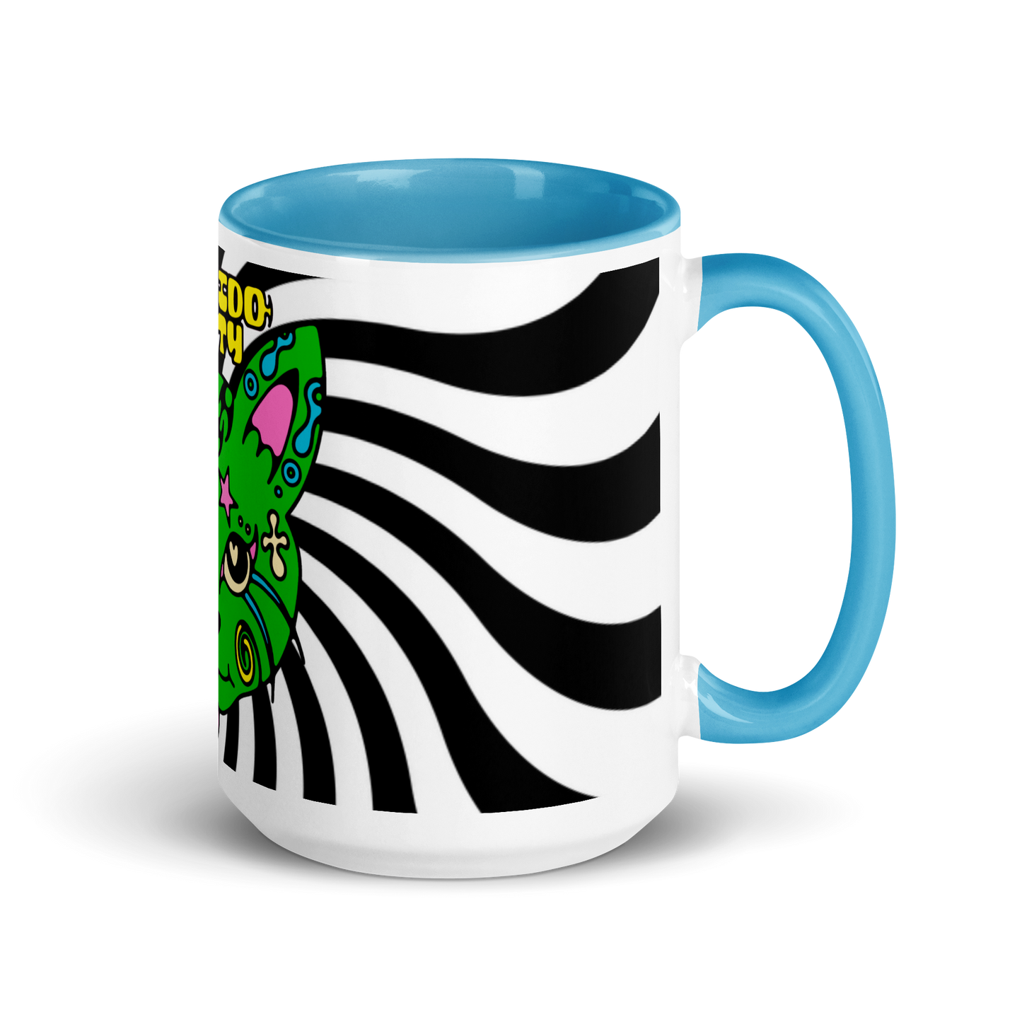 Kaleidokitty Psychedelic Mug