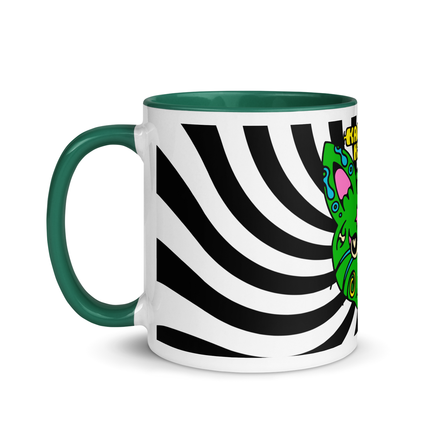 Kaleidokitty Psychedelic Mug