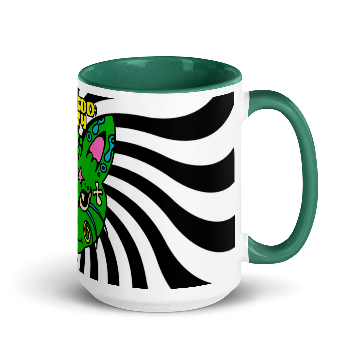 Kaleidokitty Psychedelic Mug