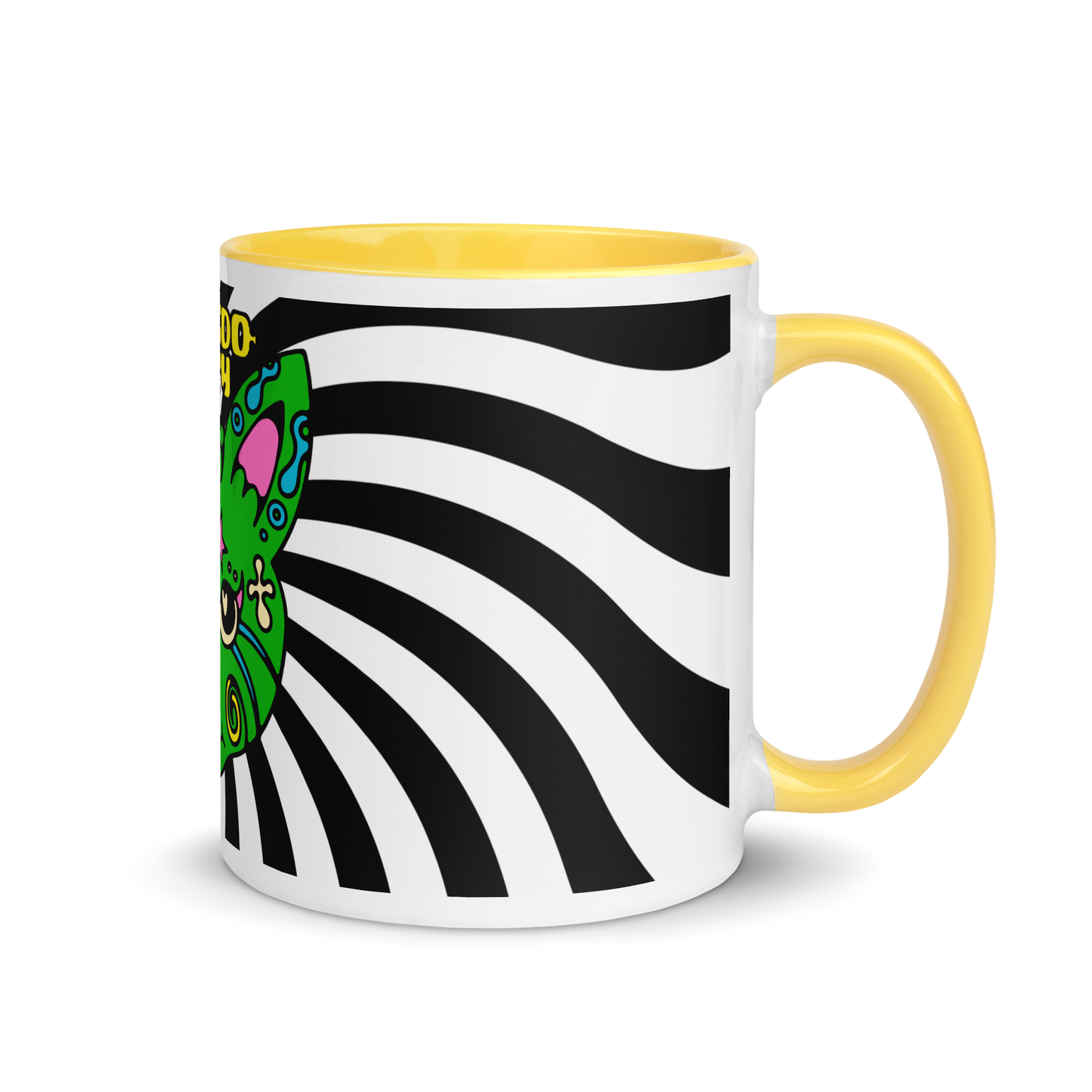 Kaleidokitty Psychedelic Mug